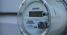 Close up of an electrical meter display.