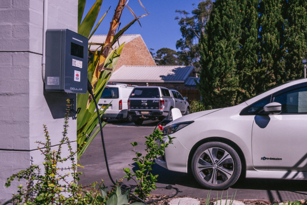 Wall mounted electric vehicle