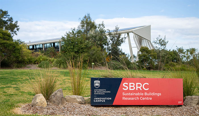 Sustainable building research centre UOW