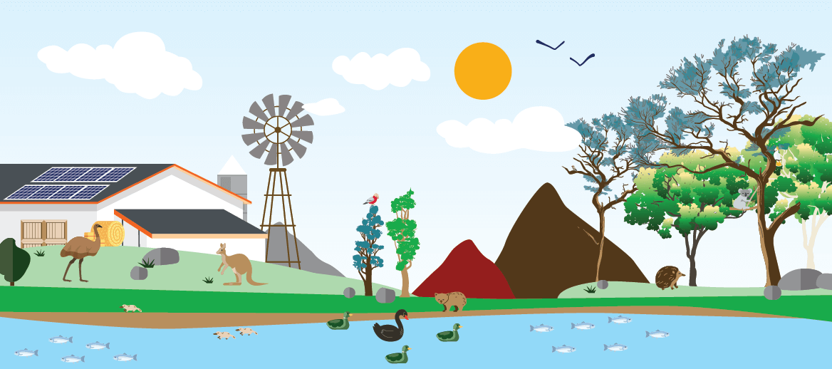 Illustration representing nature