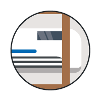 Air conditioner illustrated icon
