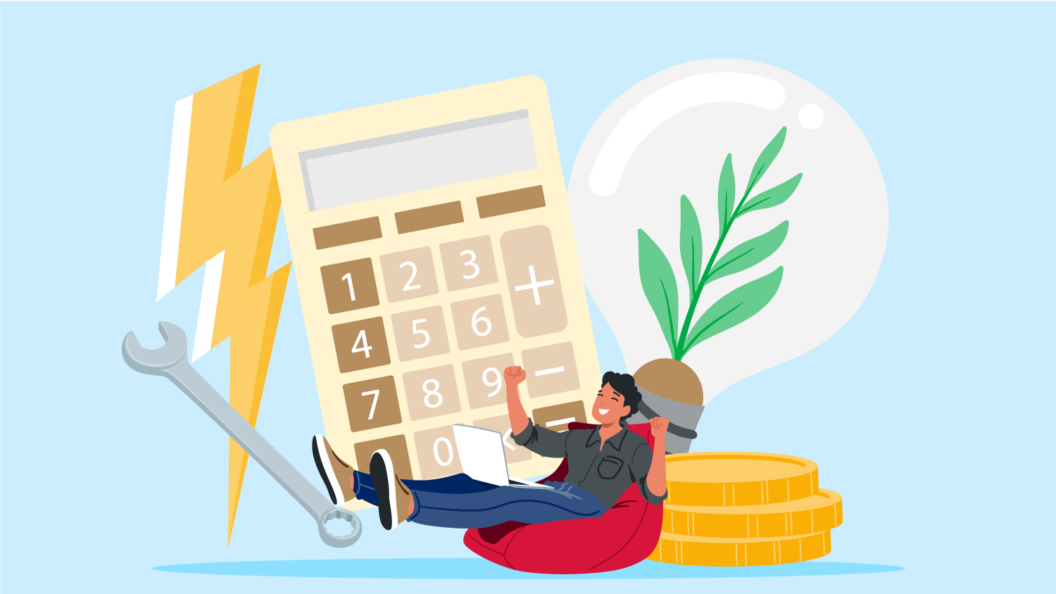 Energy Savings Calculator hero