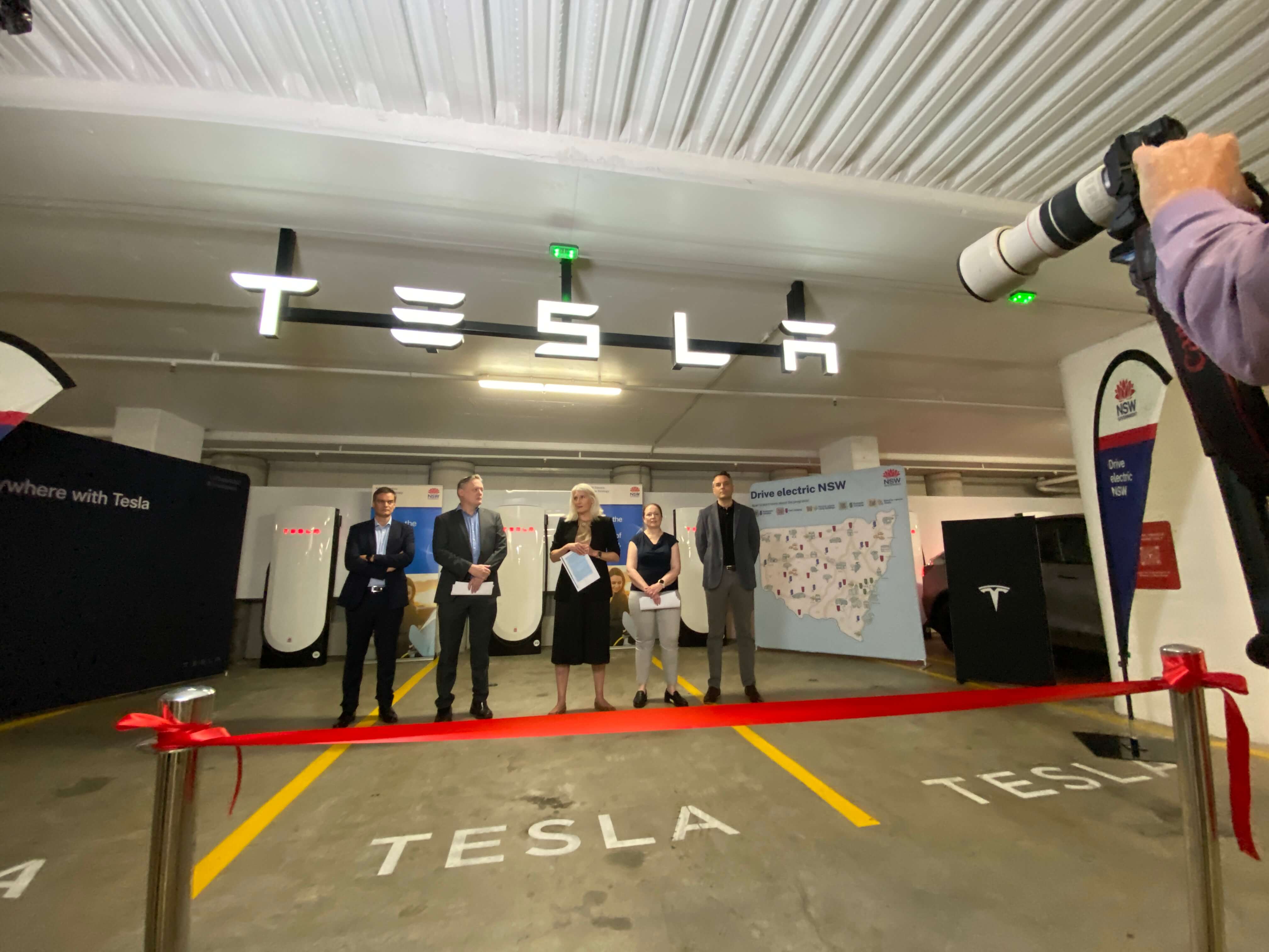 Tesla Chatswood opening