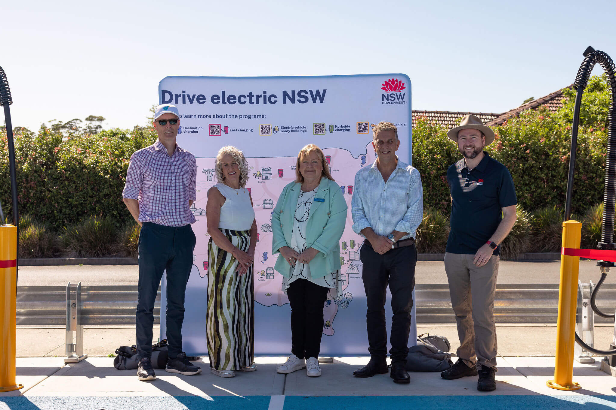 Ulladulla beach Evie fast chargers