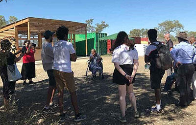 Community meeting at the Dharriwaa Elders Group