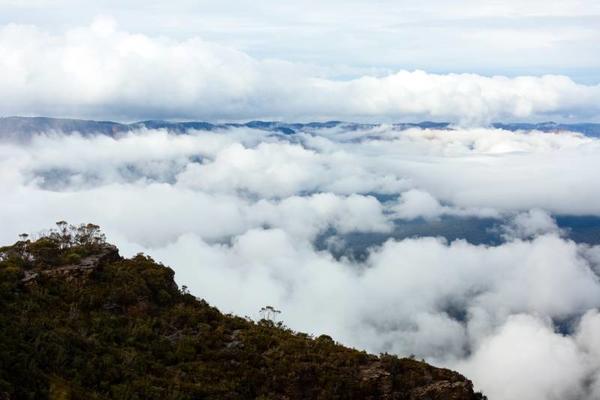 Clouds in the Blue Mountains NSW